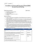 Steering Group meeting Web Summary - April 2024