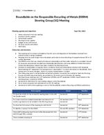 Steering Group Meeting Web Summary - September 2023